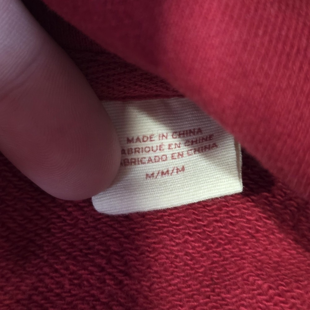 Levi Strauss Hoodie Mens Medium Red Mobile Suit Gundam Seed Anime Sweatshirt - Picture 7 of 15